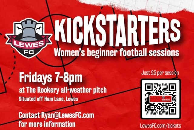 The club are all set to offer regular, coached ‘Kickstarters’ football sessions, focussing on complete beginners, but they are also open to those don’t have a team to play in.