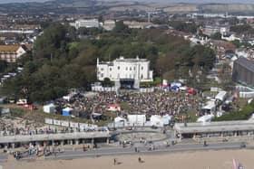 Last year's Worthing Pride at Beach House grounds