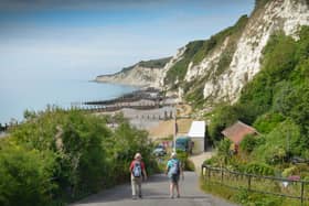 File photo: Eastbourne seafront 17/6/20
Holywell cliff SUS-200617-151339001