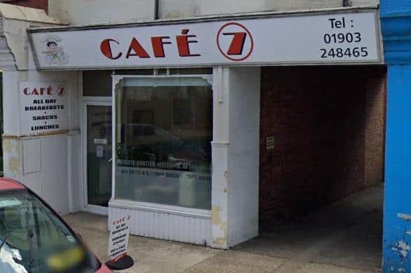 Café 7  in Station Parade, Tarring Road. Café 7 was inspected on April 18, 2018. Photo: Google Street View