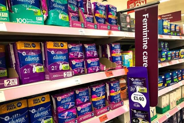 More than two in five West Sussex schools not signed up to free period product scheme