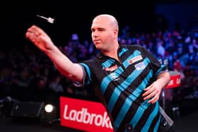 Rob Cross in Masters action / Picture: Taka Wu / PDC