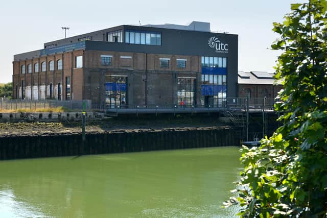 The former Newhaven UTC Harbourside building could be Lewes District Council's new HQ