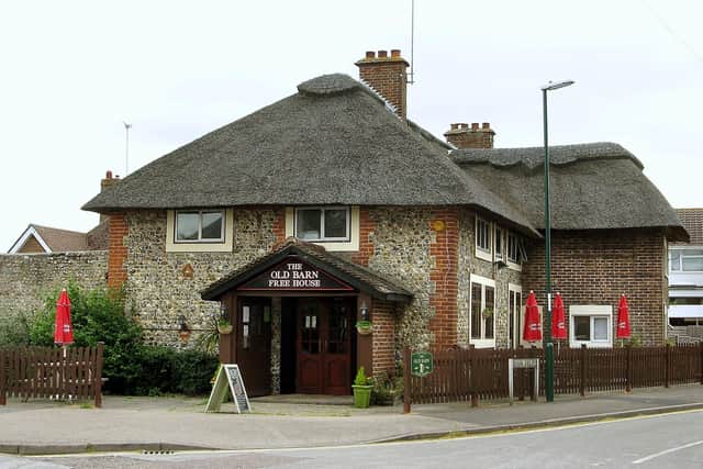 The Old Barn pub in Felpham could be turned into a house
