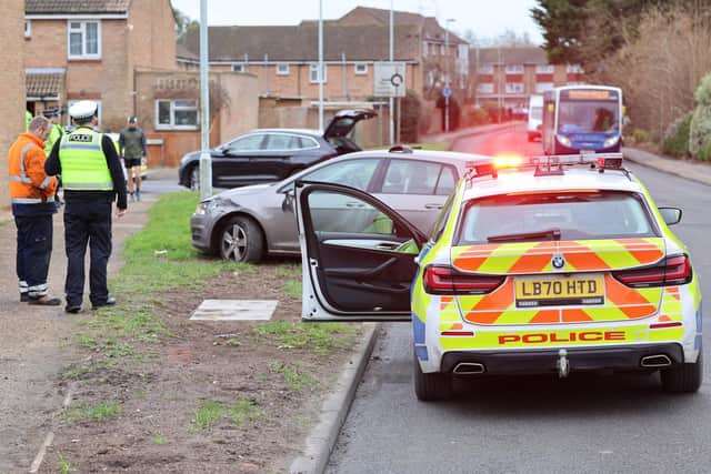 Durrington police incident. Photo: Eddie Mitchell