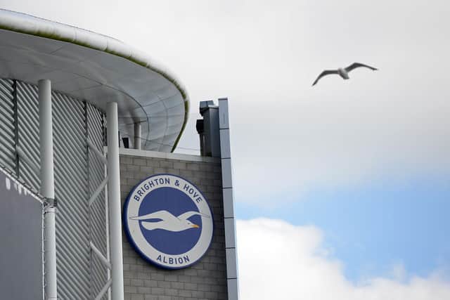 Brighton & Hove Albion have issued an indefinite ban to a man who posted a racist message on social media following the England men’s football team's defeat in the UEFA Euro 2020 final. Picture by Chris J Ratcliffe/AFP via Getty Images