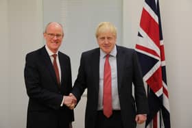 Nick Gibb and Boris Johnson prior to the 2019 general election