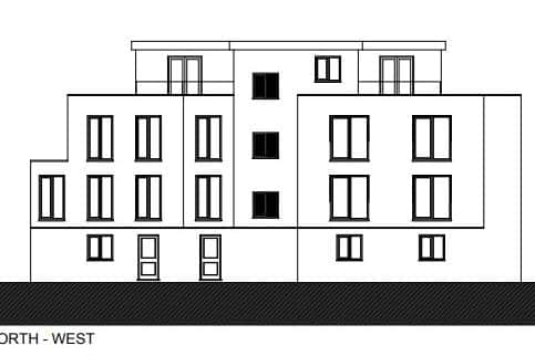 Proposed design of the replacement building on the Astec House site