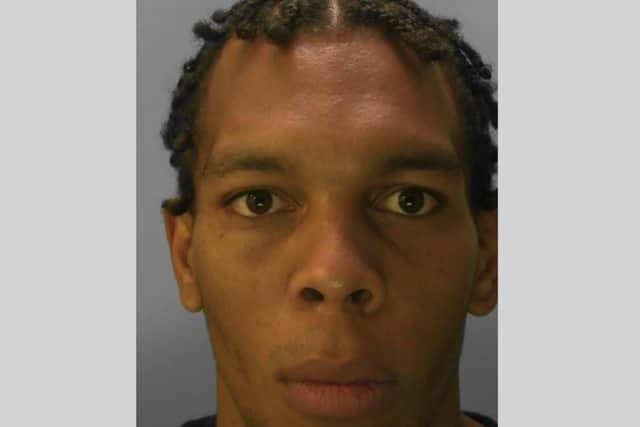 Sussex Police are appealing for help to trace Simeon Harry who is wanted on recall to prison.