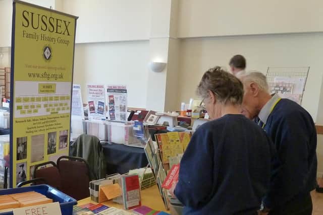 Sussex Family History Group's local family history event
