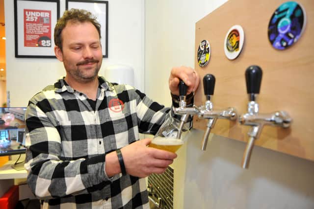 Duncan James Lane at BN6 Craft Beer and Tap in Hassocks. Picture: Steve Robards, SR2202076.