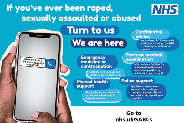 A new NHS campaign has launched today to raise awareness of sexual assault referral centres, as new data reveals nearly a quarter of people who were surveyed in the South East say they have been a victim of sexual assault or abuse