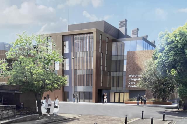 The official ceremony to mark the start of construction of Worthing’s new £34 million healthcare and multi-storey car parking facilities is set to take place on Friday 11 February. Photo: Eddie Mitchell