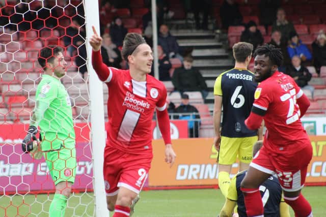 Tom Nichols'  form will be key to Crawley Town push for the play-offs