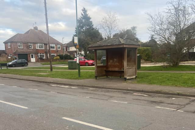 Sparks Corner, Yapton, is where Doug waits...and waits for the Stagecoach 700 bus service