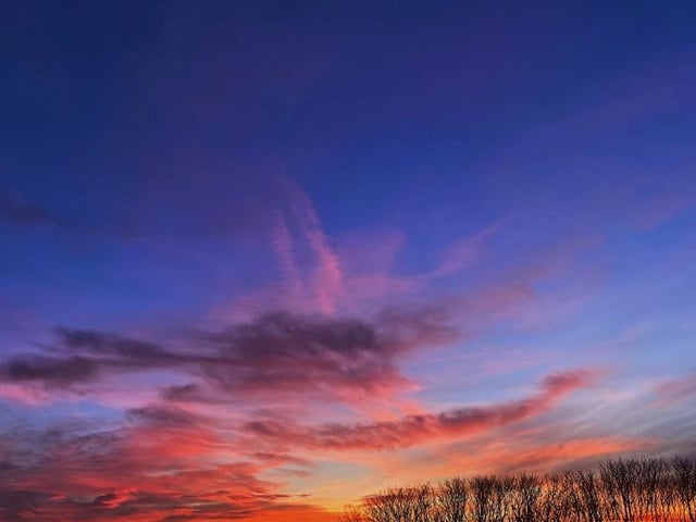 Sleeping under the stars means seeing amazing skies like these.