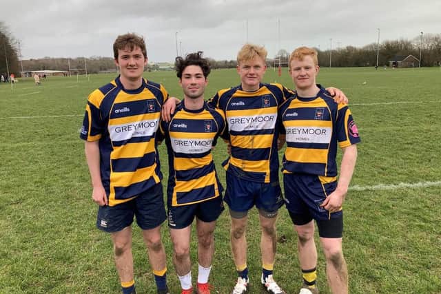 Four Eastbourne RFC colts stepped up to the second XV for their clash with Seaford