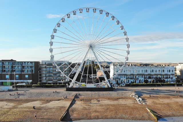 The Worthing Observation Wheel will not return this year. Picture by Eddie Mitchell