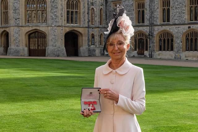 Brinsbury College Principal Sally Challis-Manning received an MBE last week.