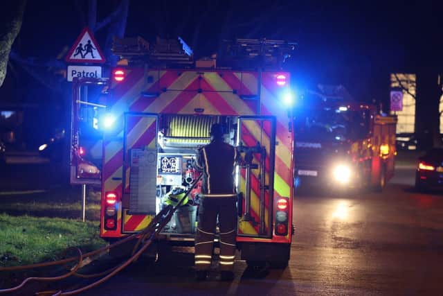 West Sussex Fire and Rescue Service said they responded to a restaurant fire in Barnfield Road, Crawley, on Thursday (February 10). Picture: Eddie Mitchell.