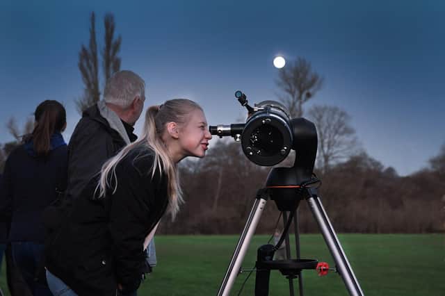 South Downs stargazing by Anne Purkiss