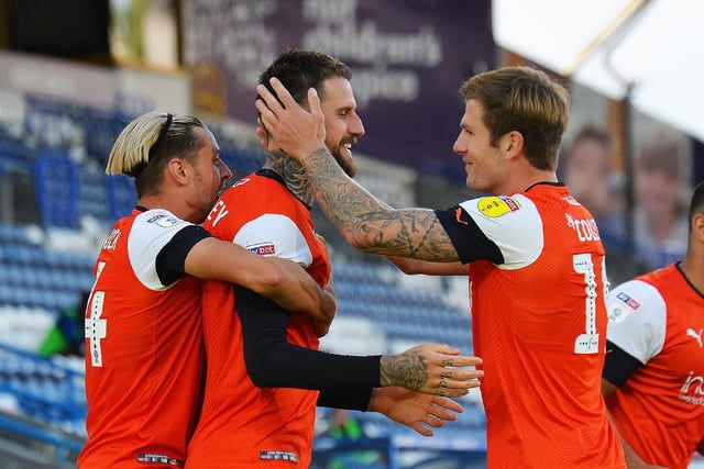Town’s first year back in the second tier saw James Collins net a penalty and Andrew Shinnie fire home in a 2-1 home victory, before Sonny Bradley and Elliot Lee sealed a crucial 2-0 win at the Terriers once the season had restarted.