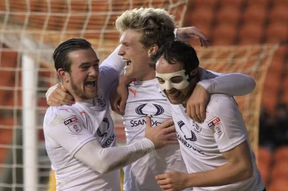 Jack Marriott and Cameron McGeehan both found the net as Luton won 2-0 at Bloomfield Road in League Two, before Ollie Palmer’s last-gasp winner sealed the points in 1-0 success at Kenilworth Road.