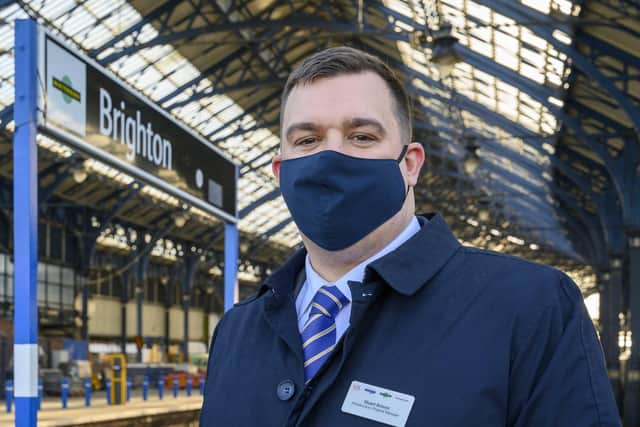 Infrastructure projects manager Stuart Broom. Picture: Peter Alvey/Govia Thameslink Railway.