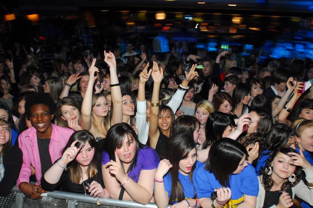 JLS gig at Club Metro, London Road
JLS fans, crowd, audience