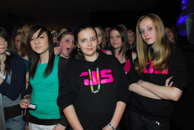 JLS gig at Club Metro, London RoadIn crowd