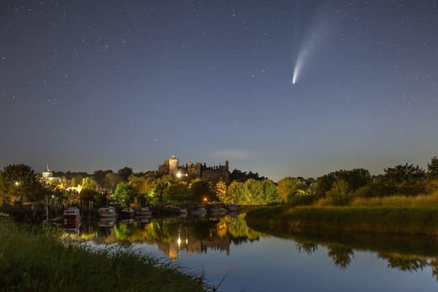 The night sky over Arundel Castle by Neil Jones SUS-221102-092758001