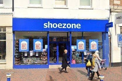 Shoe Zone, Eastbourne. Photo from Google Maps. SUS-221102-153726001