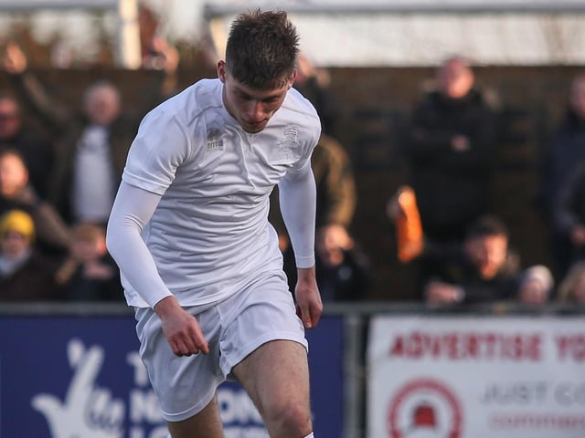 Action from Maidstone United's 3-2 win at Eastbourne Borough in National South at Priory Lane / Pictures: Andy Pelling