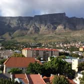 The glorious Table Mountain in Cape Town