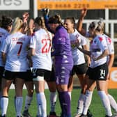 Lewes Women - pictured recently away to Crystal Palace - were too strong for Watford / Picture: James Boyes