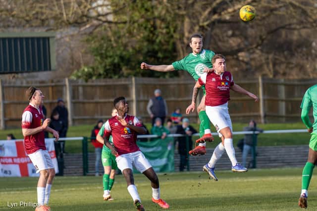 The Rocks in action at Leatherhead / Picture: Lyn Phillips