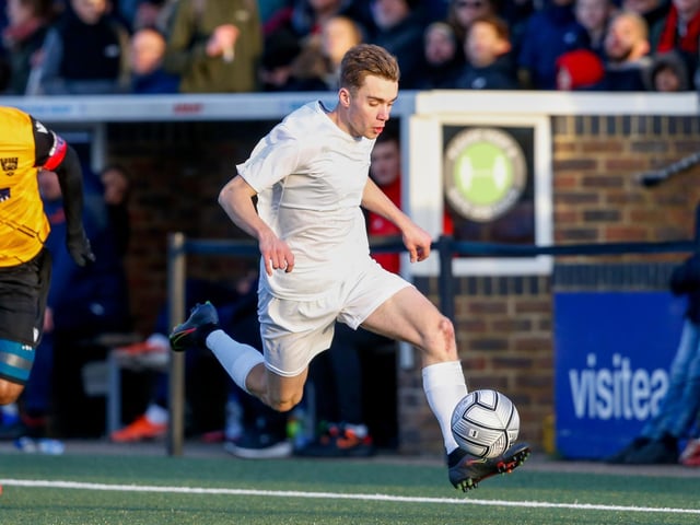 Action from Maidstone United's 3-2 win at Eastbourne Borough in National South at Priory Lane / Pictures: Lydia and Nick Redman