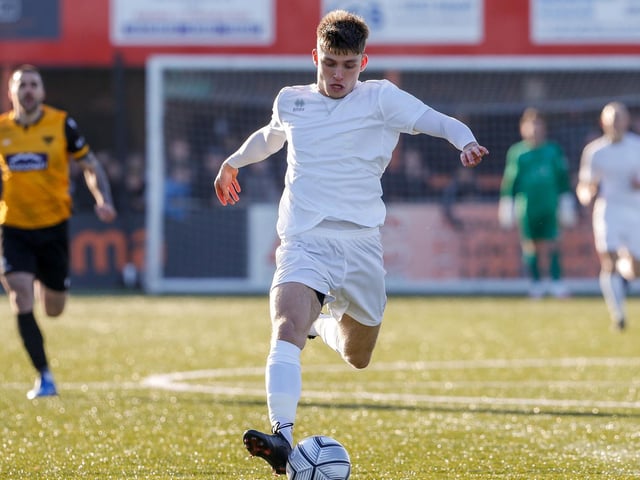 Action from Maidstone United's 3-2 win at Eastbourne Borough in National South at Priory Lane / Pictures: Lydia and Nick Redman