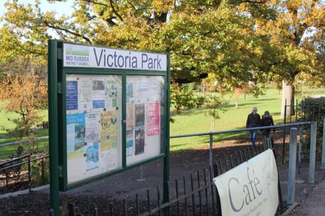 Victoria Park. Image: Mid Sussex District Council