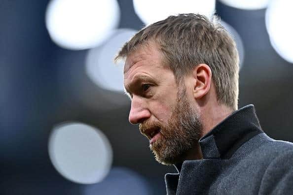 Graham Potter will clock-up 100 games as Brighton head coach at Man United tonight