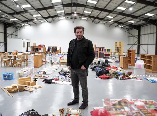 Nick Knowles’ Big House Clearout. Picture by Kevin Baker / Viacom SUS-220216-115006001