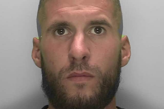 Police are still seeking this man, identified as Bradley Moynes. Picture from Sussex Police SUS-220216-175139001
