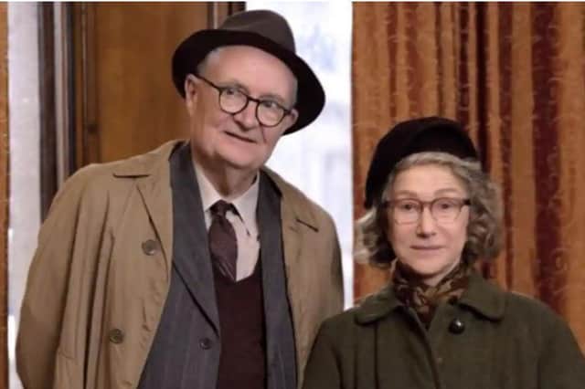 Jim Broadbent and Helen Mirren in The Duke -  Photograph Pathe
