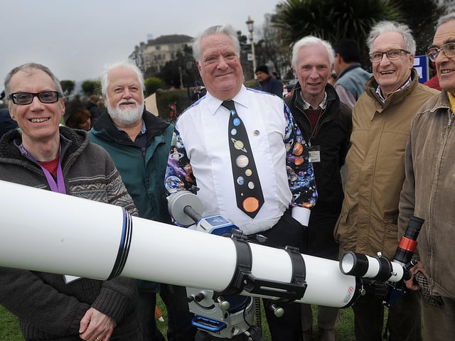 Stargaze with Eastbourne Astronomical Society on Saturday, February 26 at Beachy Head from 6pm to 8pm and also on March 12 from 7pm.