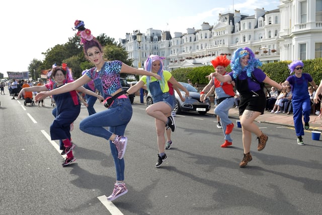 The Eastbourne Sunshine Carnival along the seafront takes place this year on Saturday, June 4