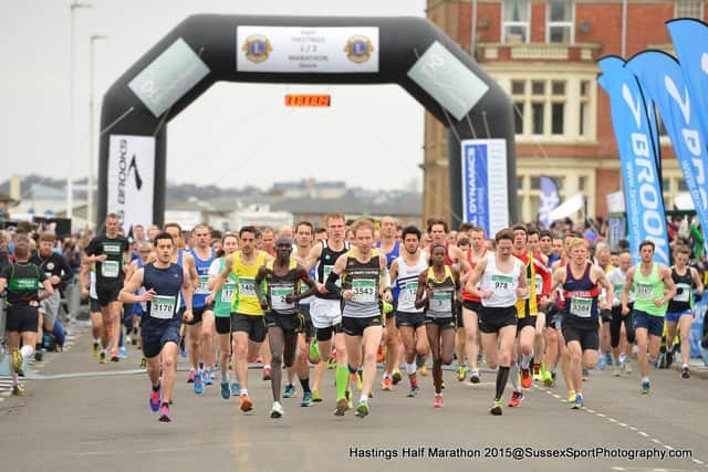 The 2015 Hastings Half Marathon - and after two years without the event, it's back on Marrch 20, 2022 / Picture: Sussex Sport Photography