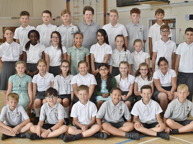 William Law C of E primary school year 6 classes (3) Y618 EMN-180717-160158009