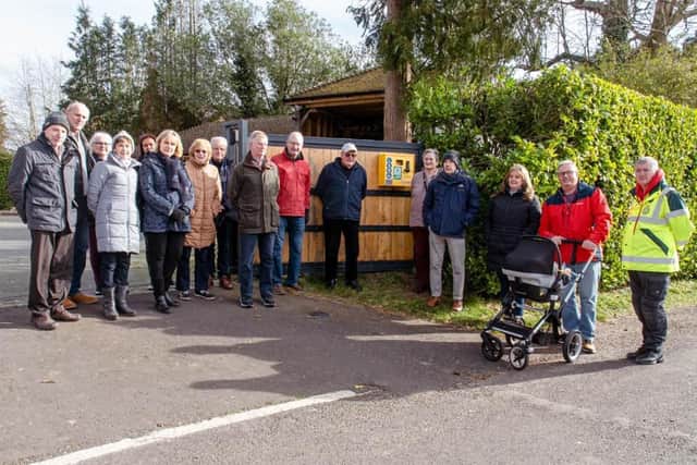 Southwater Community Responders held Public Access Defibrillator (PAD) familiarisation sessions on Saturday following the donation, by trustee Tony Bull (first left by the PAD) and installation of the life-saving equipment in Salisbury Road