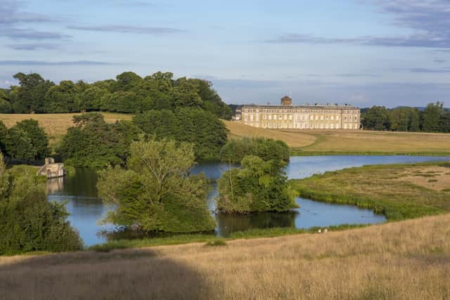 View over the lake towards the Petworth House. Photo: National Trust/John Miller.