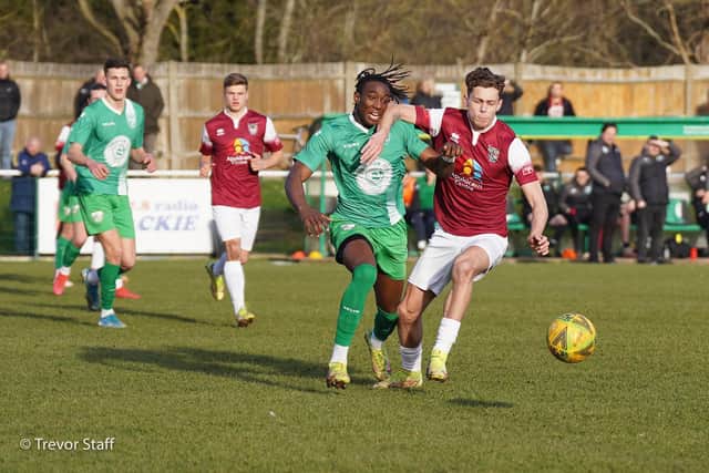 Bognor on the front foot at Leatherhead / Picture: Trevor Staff
